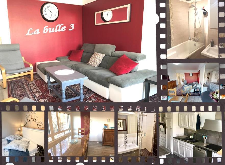 Bedinreims "Burgundy Bottle" 110M2 Exceptional, 4 Chambres Doubles, 2 Bain, Free Park & Wifi, Tout Equipe Экстерьер фото