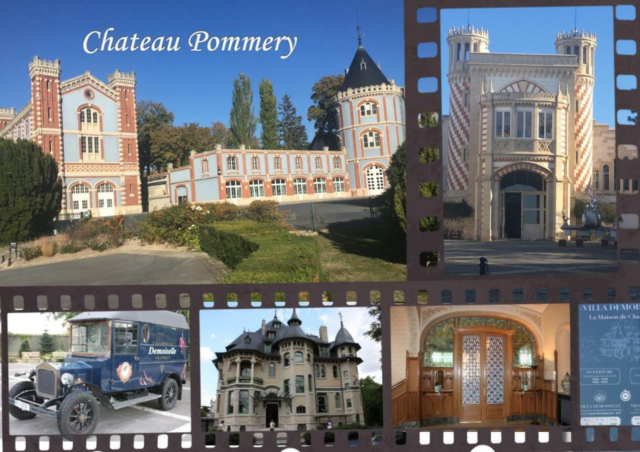 Bedinreims "Burgundy Bottle" 110M2 Exceptional, 4 Chambres Doubles, 2 Bain, Free Park & Wifi, Tout Equipe Экстерьер фото